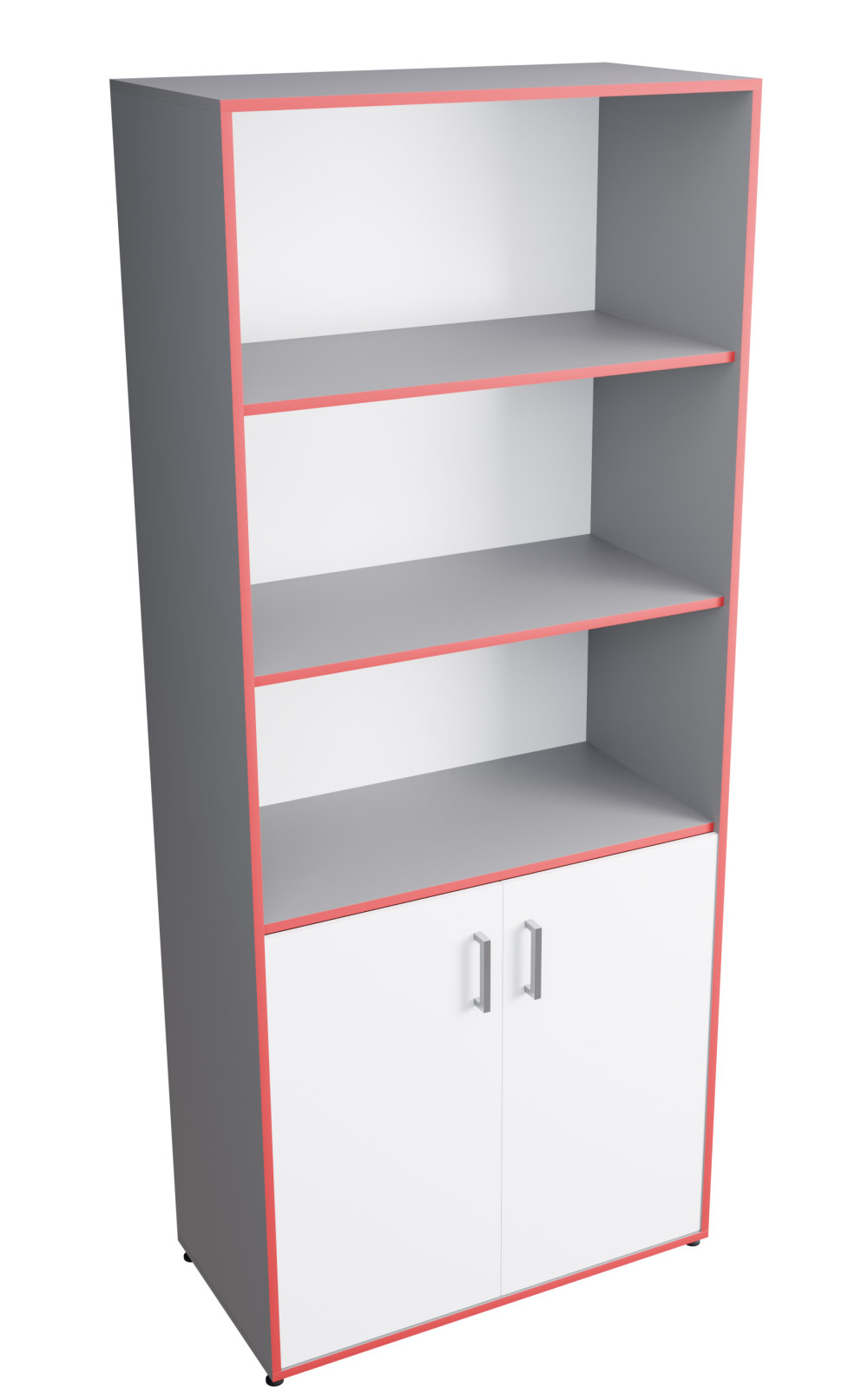 Стеллаж полуоткрытый. Шкаф для учебных пособий «точка роста» (ЛДСП 22 мм, к. синий, ф. белый). Шкаф широкий полуоткрытый. Шкаф стеллаж полуоткрытый. Шкаф для учебных пособий полуоткрытый.